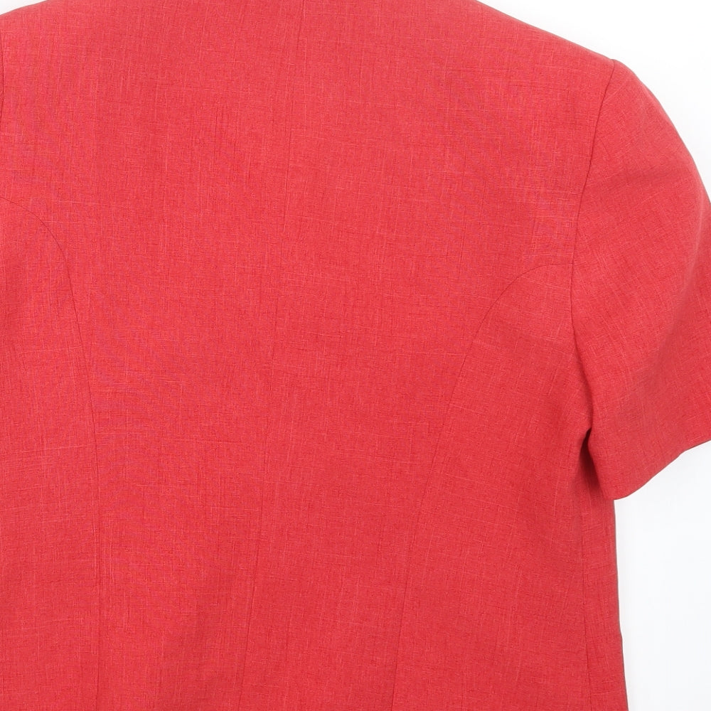 Isabelle Womens Red   Jacket  Size 14
