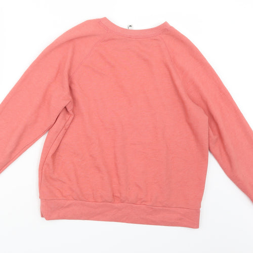 Divided by H&M Womens Pink   Pullover Jumper Size M