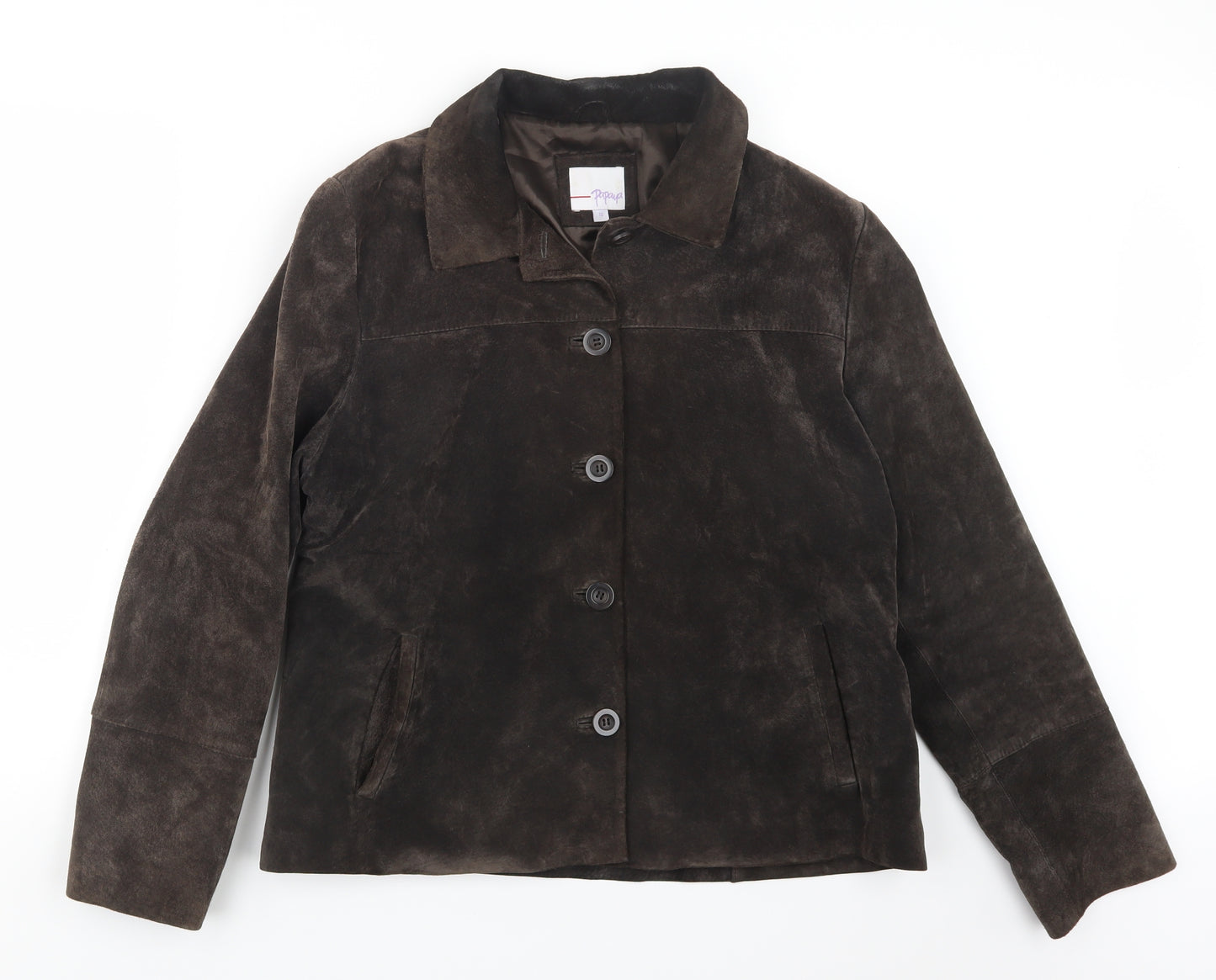 Papaya Womens Brown   Jacket  Size 18