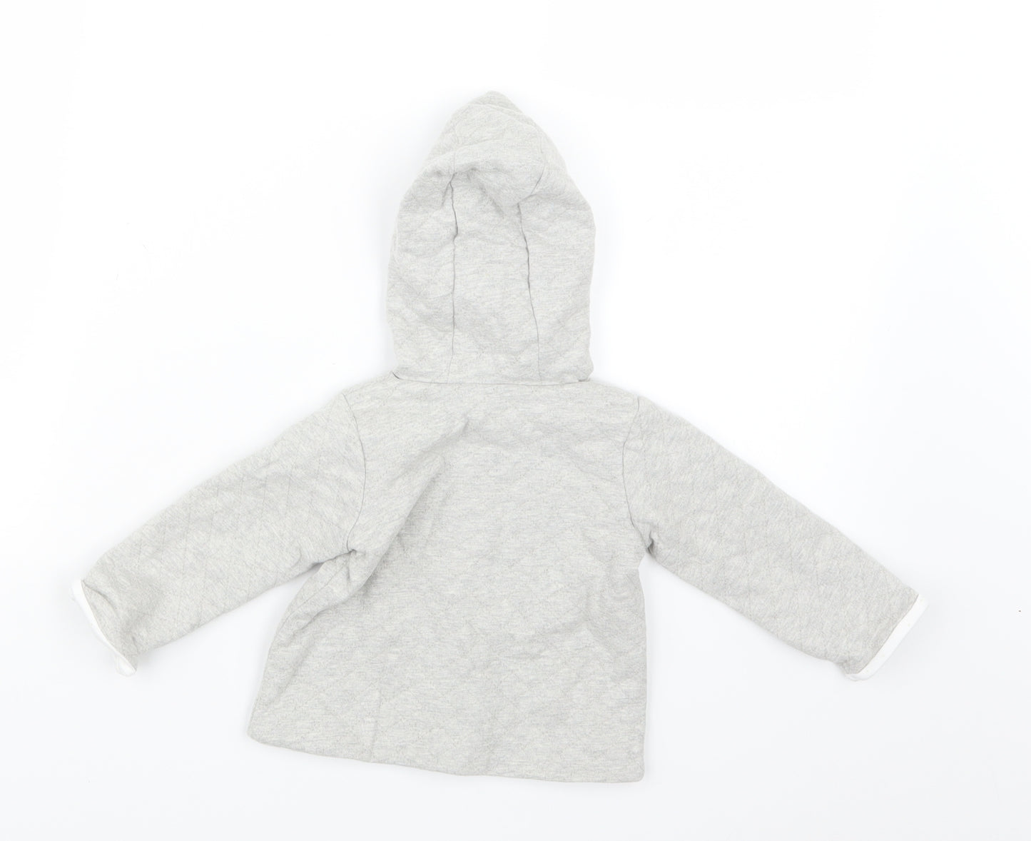 mamas & papas Girls Grey   Jacket  Size 3-6 Months