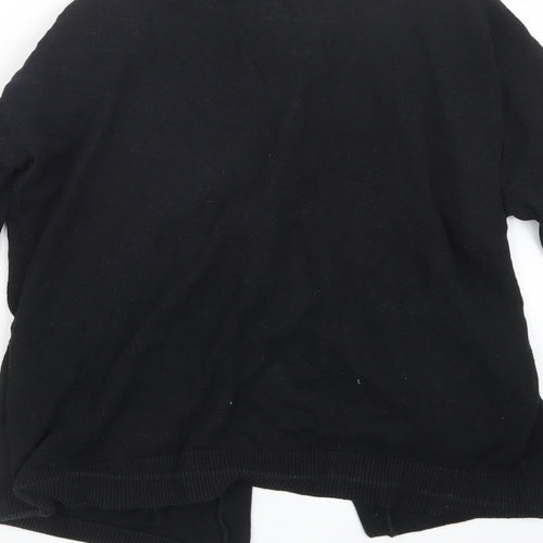Divided by H&M Womens Black  Knit Cardigan Jumper Size S