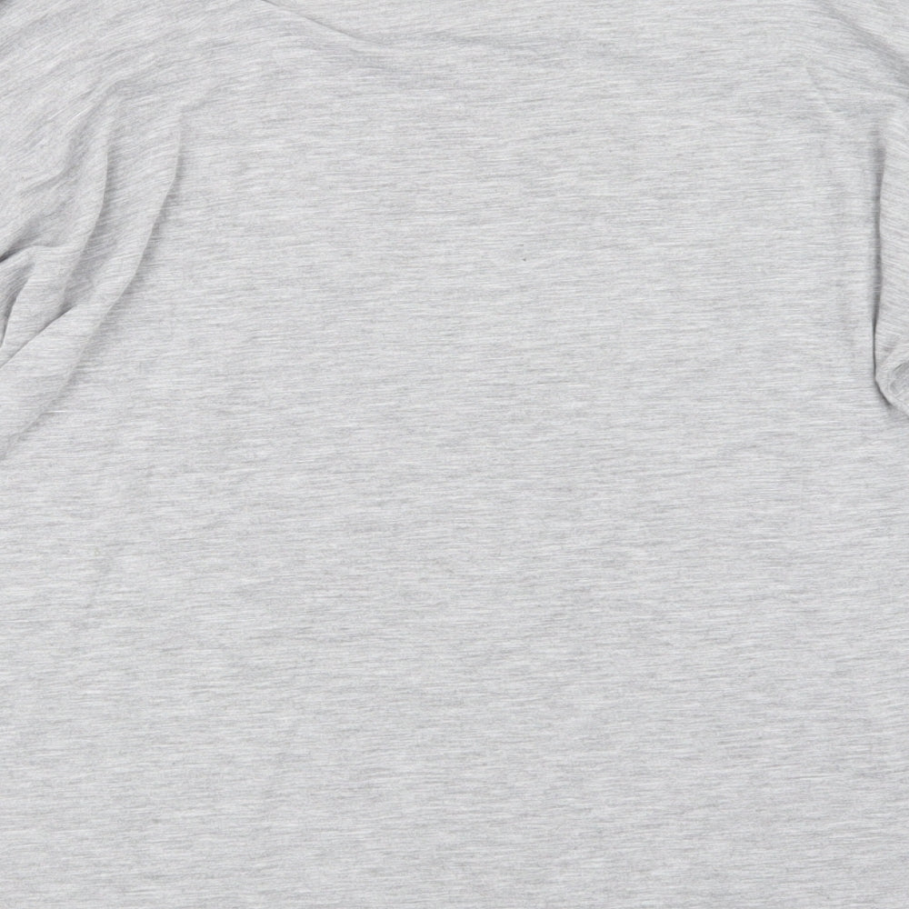 Papaya Womens Grey   Basic T-Shirt Size 16