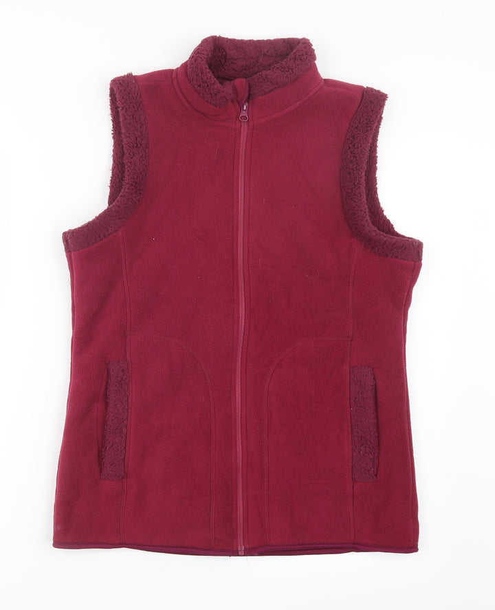 Crane Womens Pink Gilet Jacket Size 8