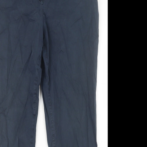 Marks and Spencer Womens Blue   Trousers  Size 16 L28 in