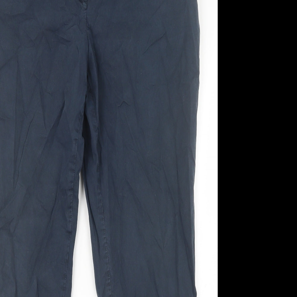 Marks and Spencer Womens Blue   Trousers  Size 16 L28 in