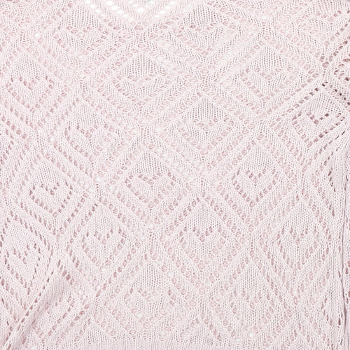 Peacocks Womens Pink   Pullover Jumper Size S