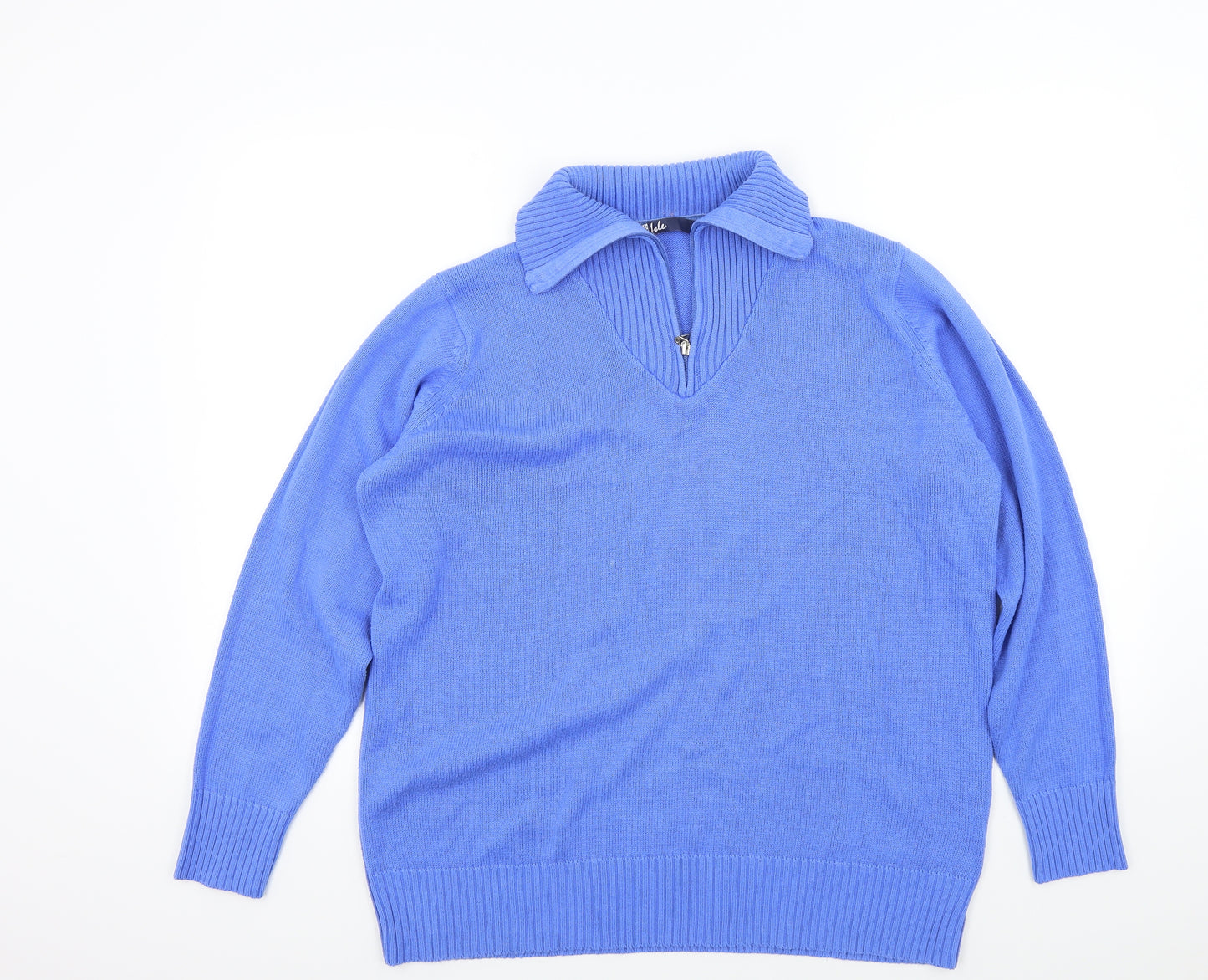 lsle Womens Blue   Pullover Jumper Size 18