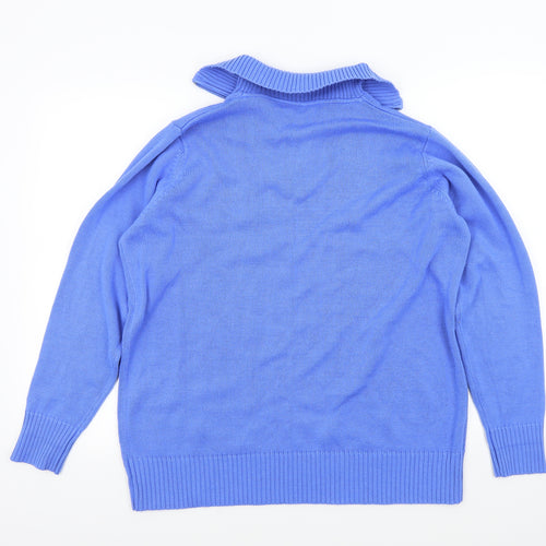 lsle Womens Blue   Pullover Jumper Size 18