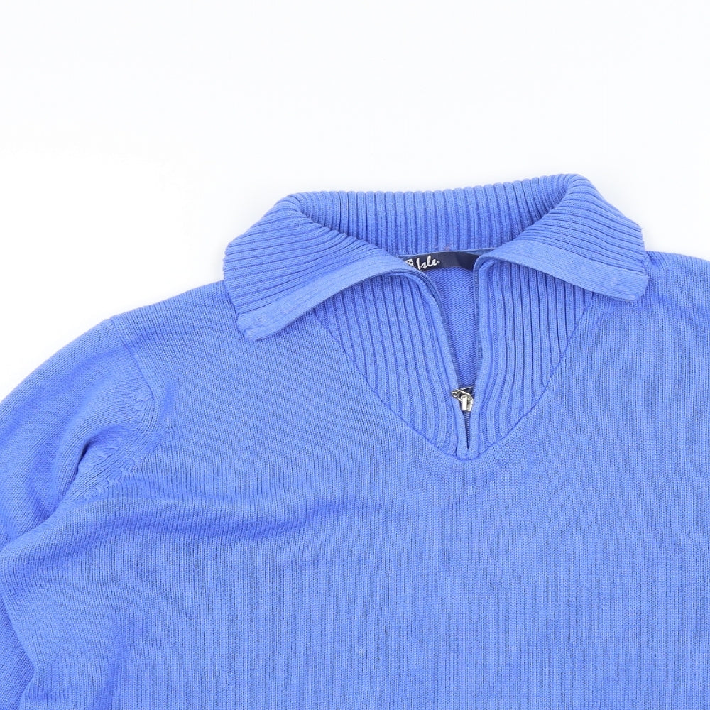 lsle Womens Blue   Pullover Jumper Size 18