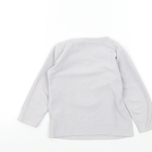 Rebel Boys Grey Colourblock   Pyjama Top Size 5 Years  - star wars