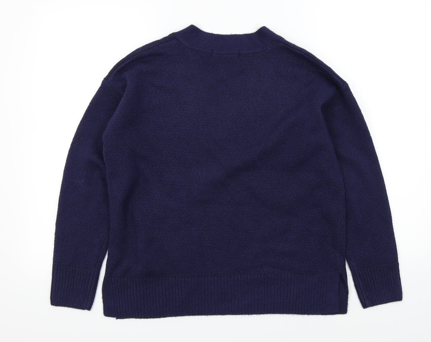 Nutmeg Womens Blue   Pullover Jumper Size 10