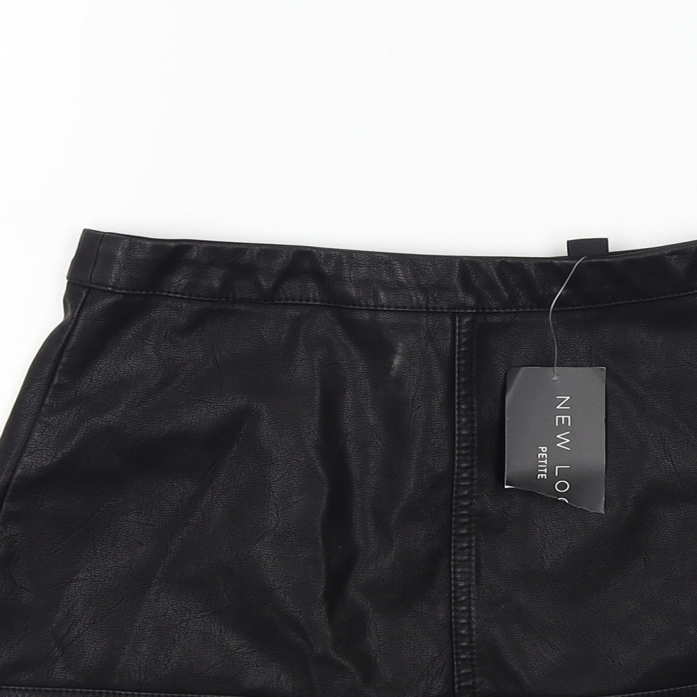 New Look Womens Black   A-Line Skirt Size 6