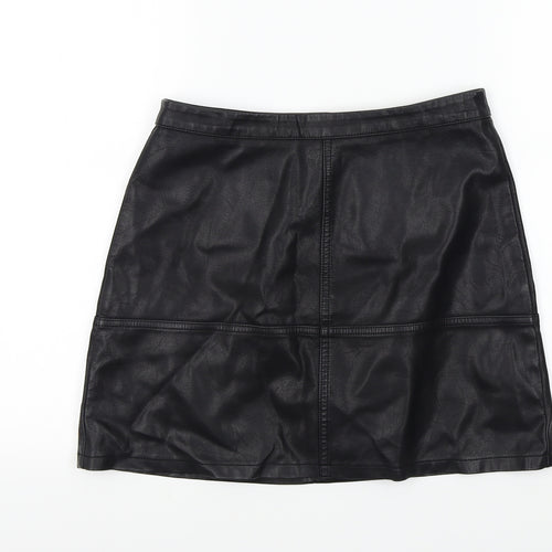 New Look Womens Black   A-Line Skirt Size 10