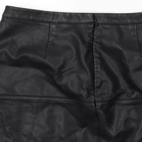 New Look Womens Black   A-Line Skirt Size 10