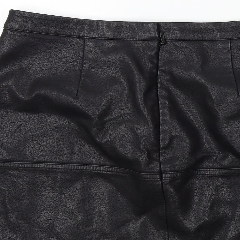 New Look Womens Black   A-Line Skirt Size 10