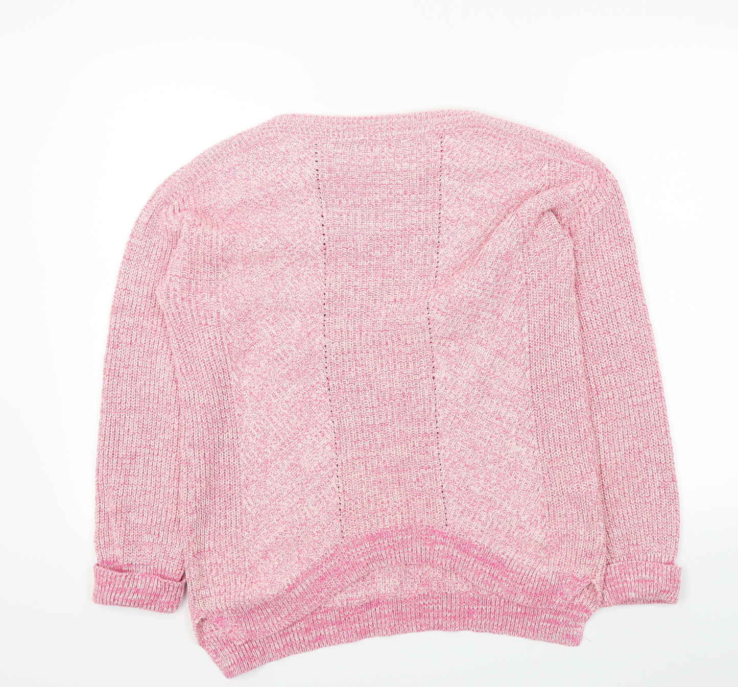 m&s Womens Pink   Pullover Jumper Size M