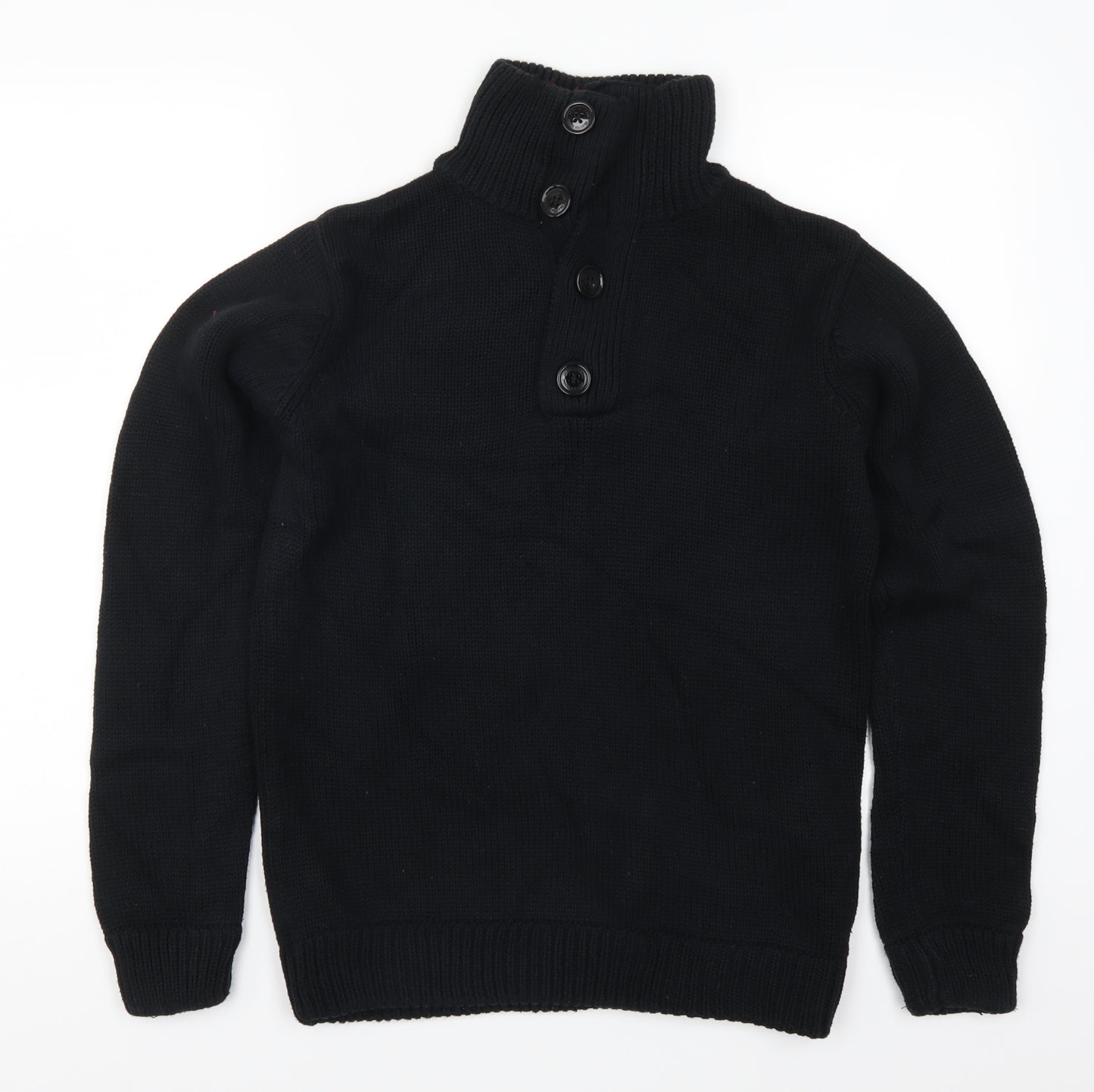Selected Mens Black   Pullover Jumper Size XL