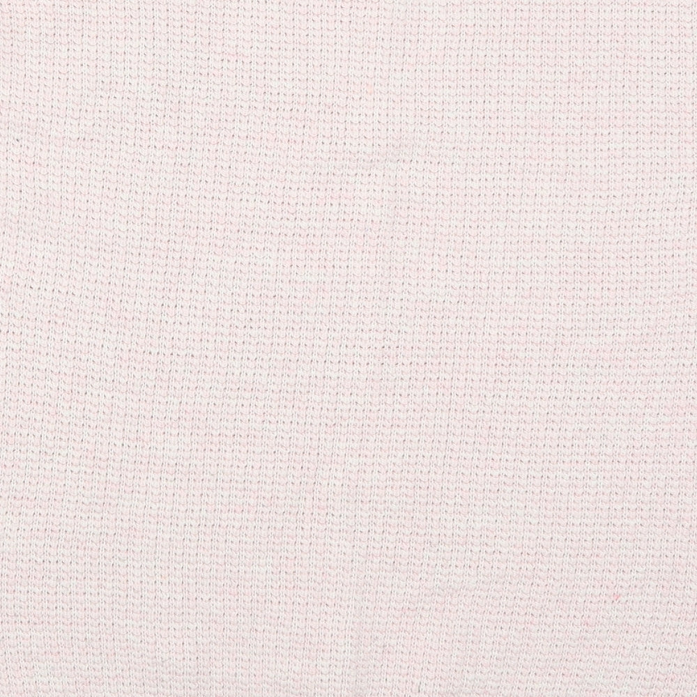 Wallis Womens Pink  Knit Pullover Jumper Size L