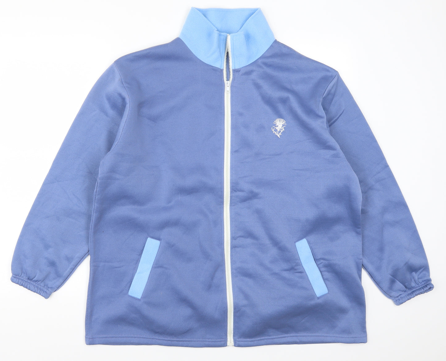 Damart Mens Blue   Full Zip Sweatshirt Size L