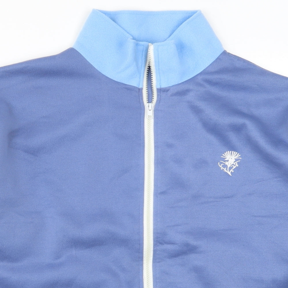 Damart Mens Blue   Full Zip Sweatshirt Size L