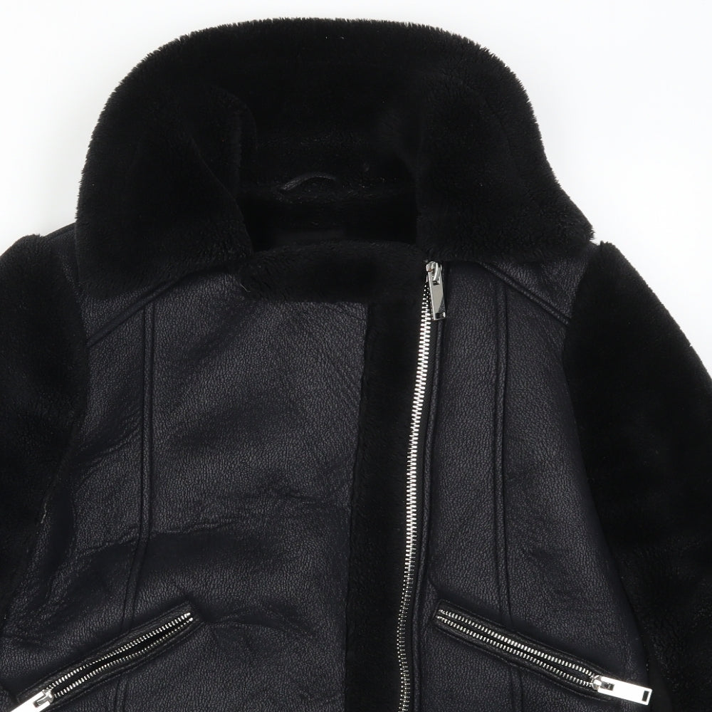 River Island Womens Black   Jacket  Size 8