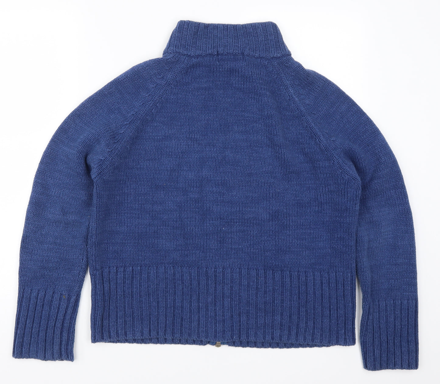 Marks and Spencer Womens Blue   Full Zip Jumper Size 16