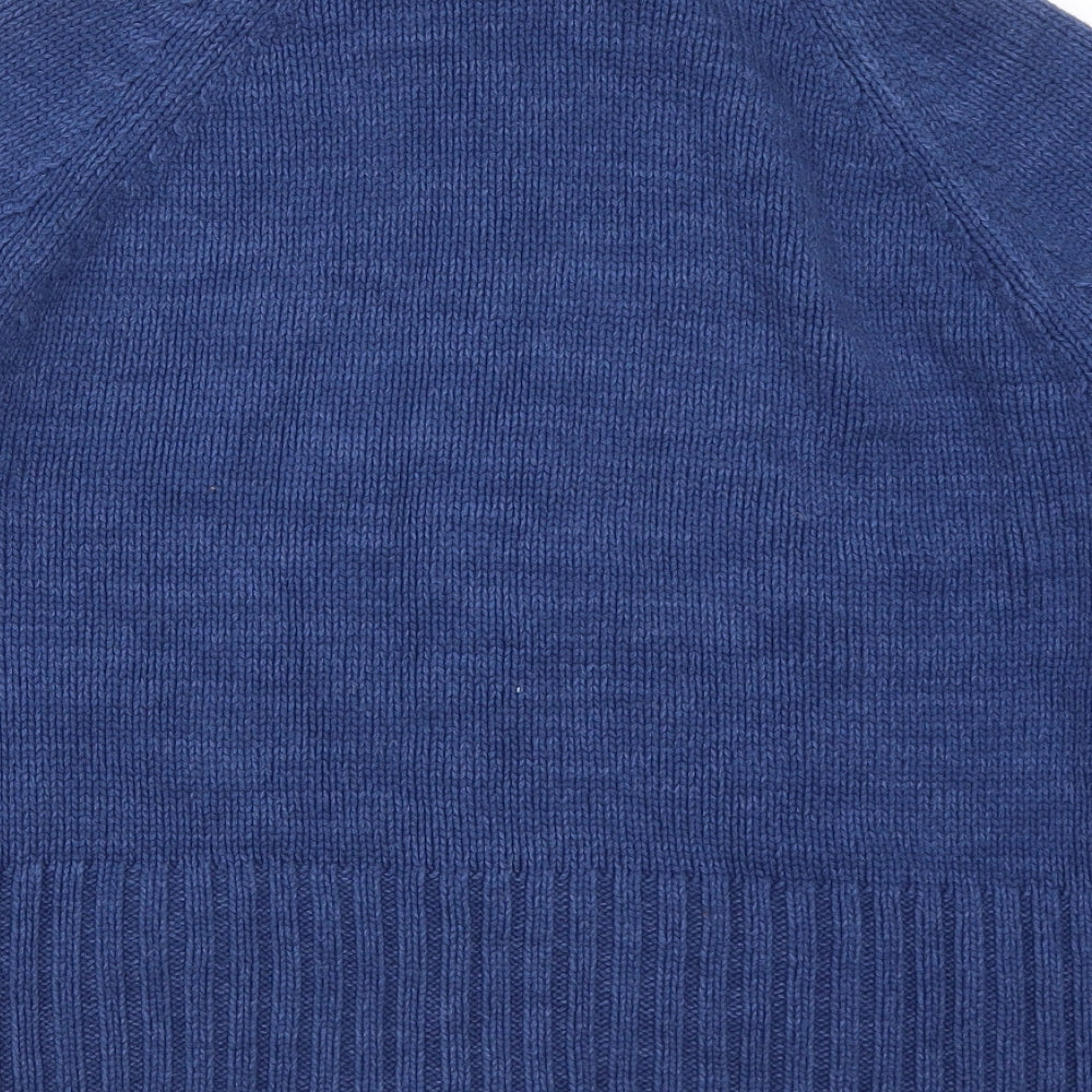 Marks and Spencer Womens Blue   Full Zip Jumper Size 16