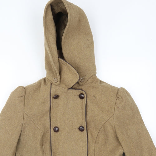 New Look Womens Brown   Pea Coat Coat Size 12