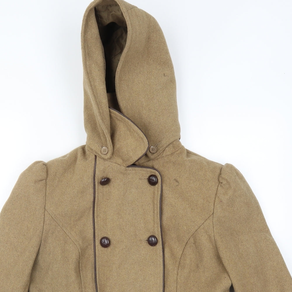 New Look Womens Brown   Pea Coat Coat Size 12