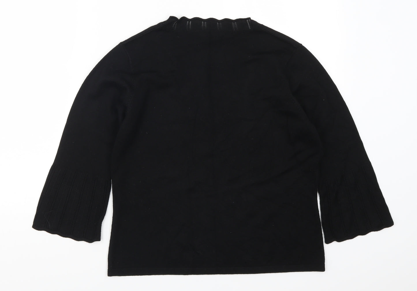 Precis Womens Black   Pullover Jumper Size M