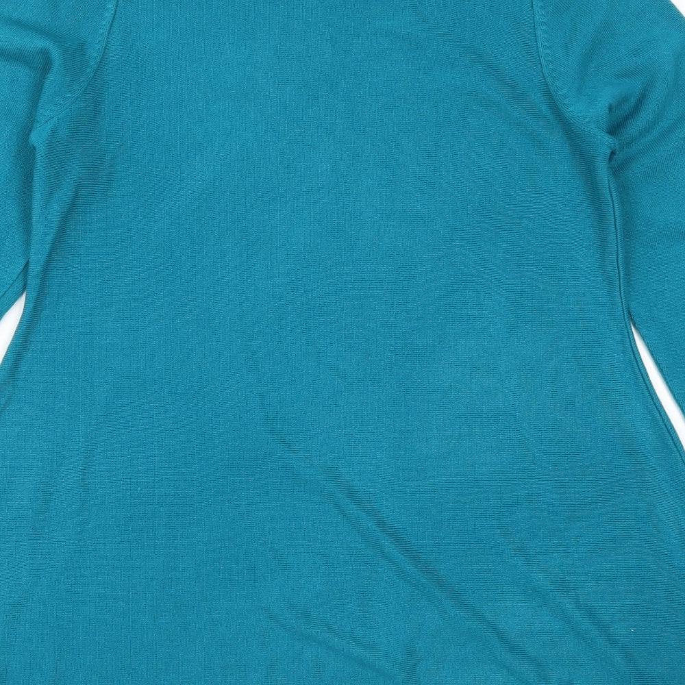 Marks and Spencer Womens Blue   Pullover Jumper Size 10