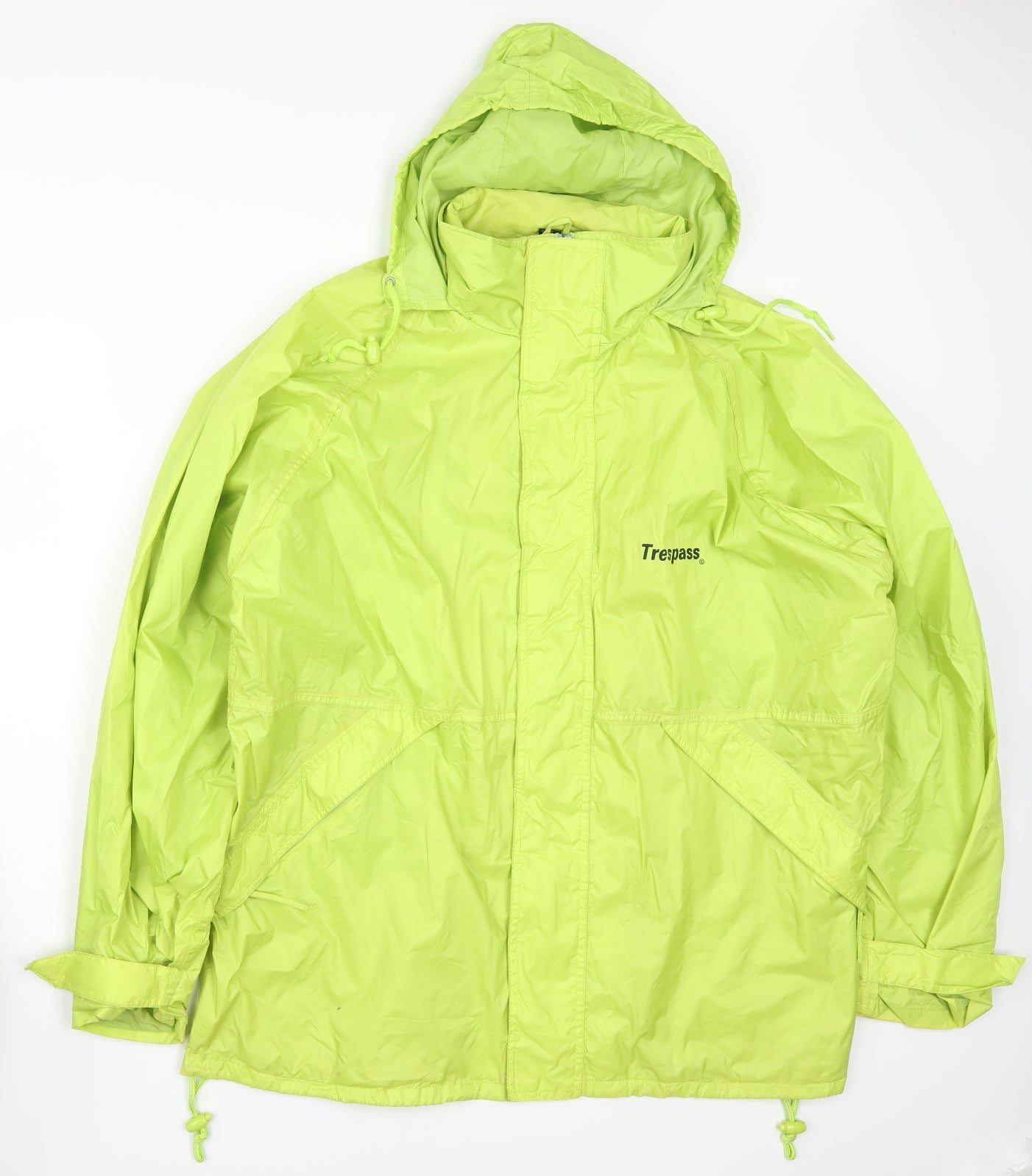 Trespass Mens Green   Rain Coat Coat Size XL