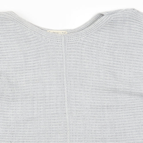 F&F Womens Grey  Knit Pullover Jumper Size 16