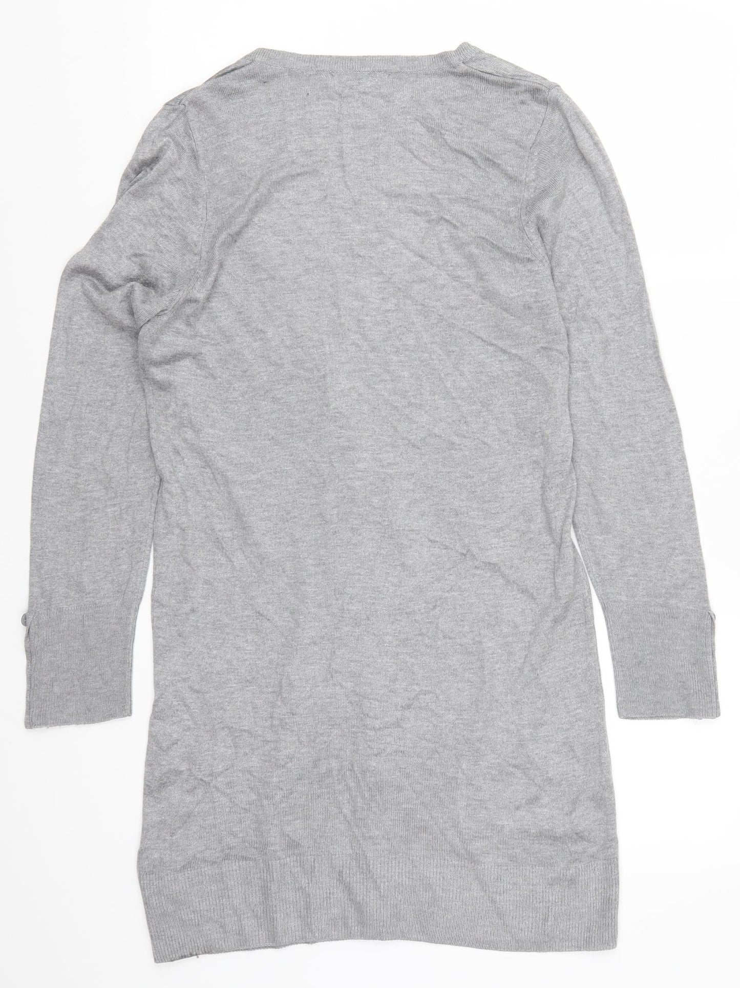 Marks and Spencer Womens Grey   Cardigan Jumper Size 10