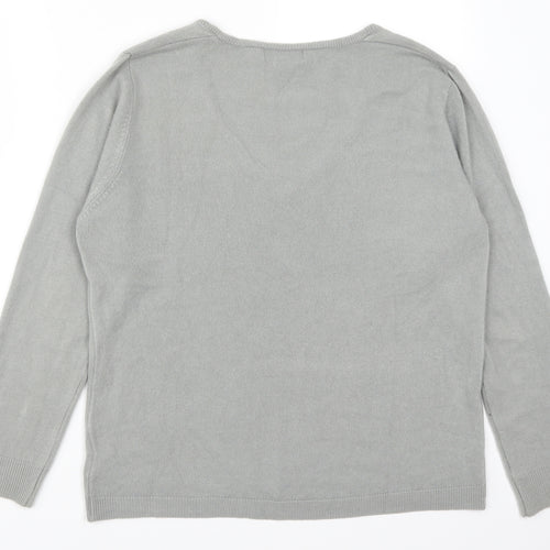 Primark Womens Grey   Pullover Jumper Size 14