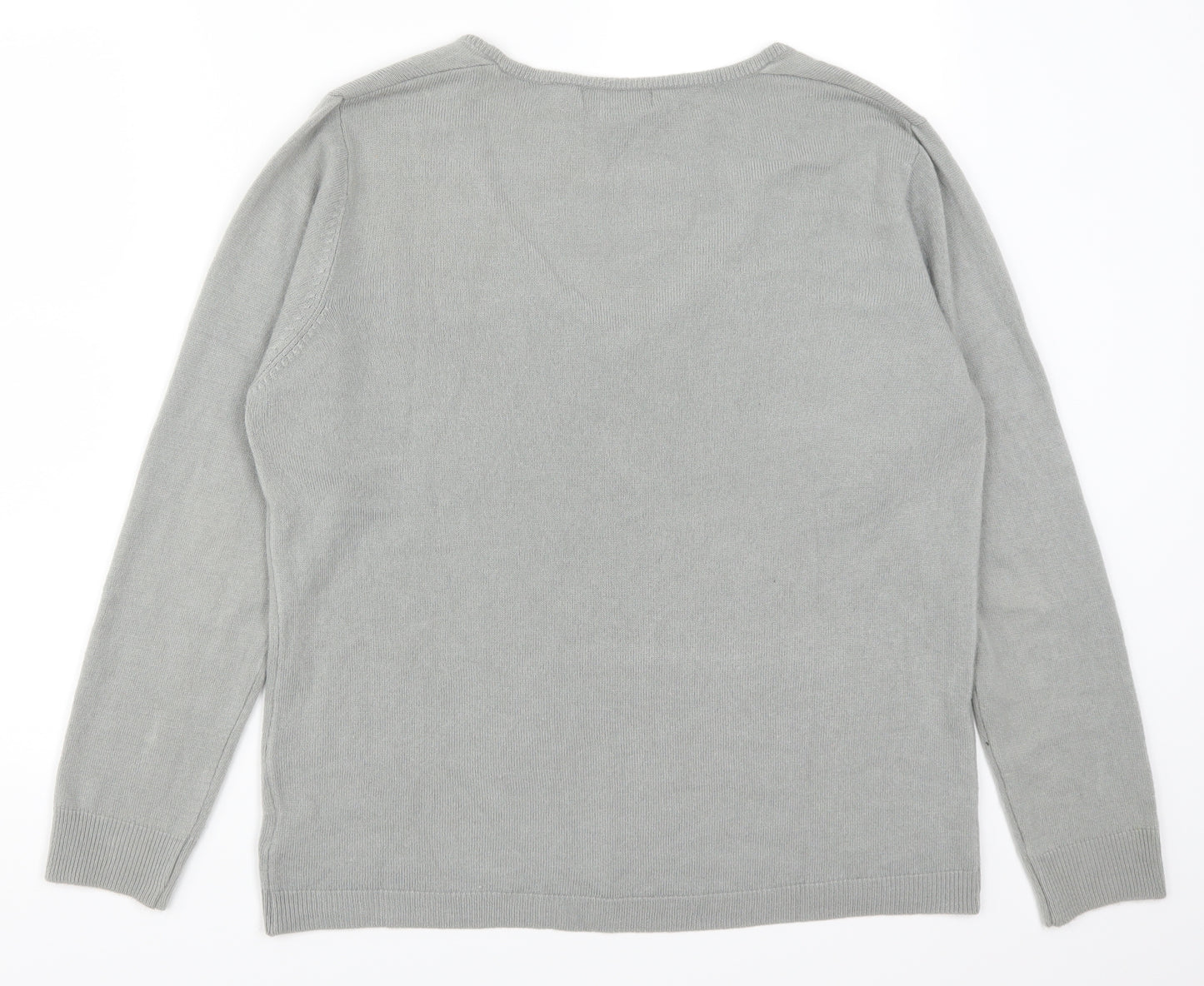 Primark Womens Grey   Pullover Jumper Size 14