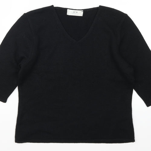 JFW Womens Black   Pullover Jumper Size L