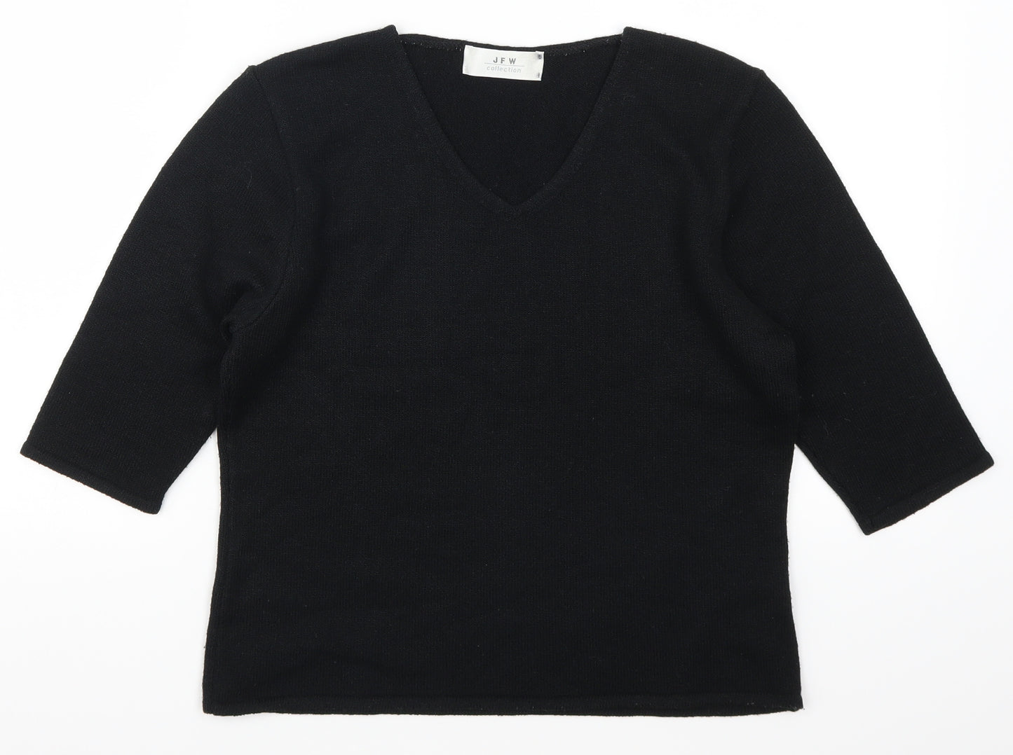 JFW Womens Black   Pullover Jumper Size L