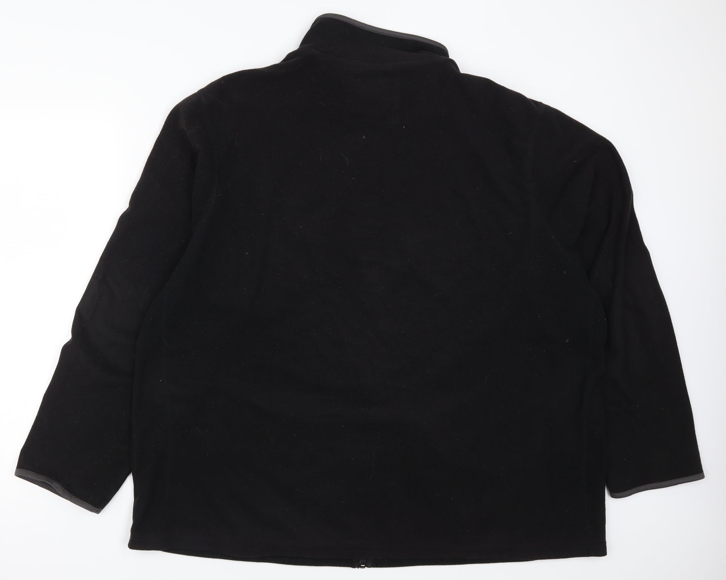 Marks and Spencer Mens Black  Fleece Jacket  Size 3XL