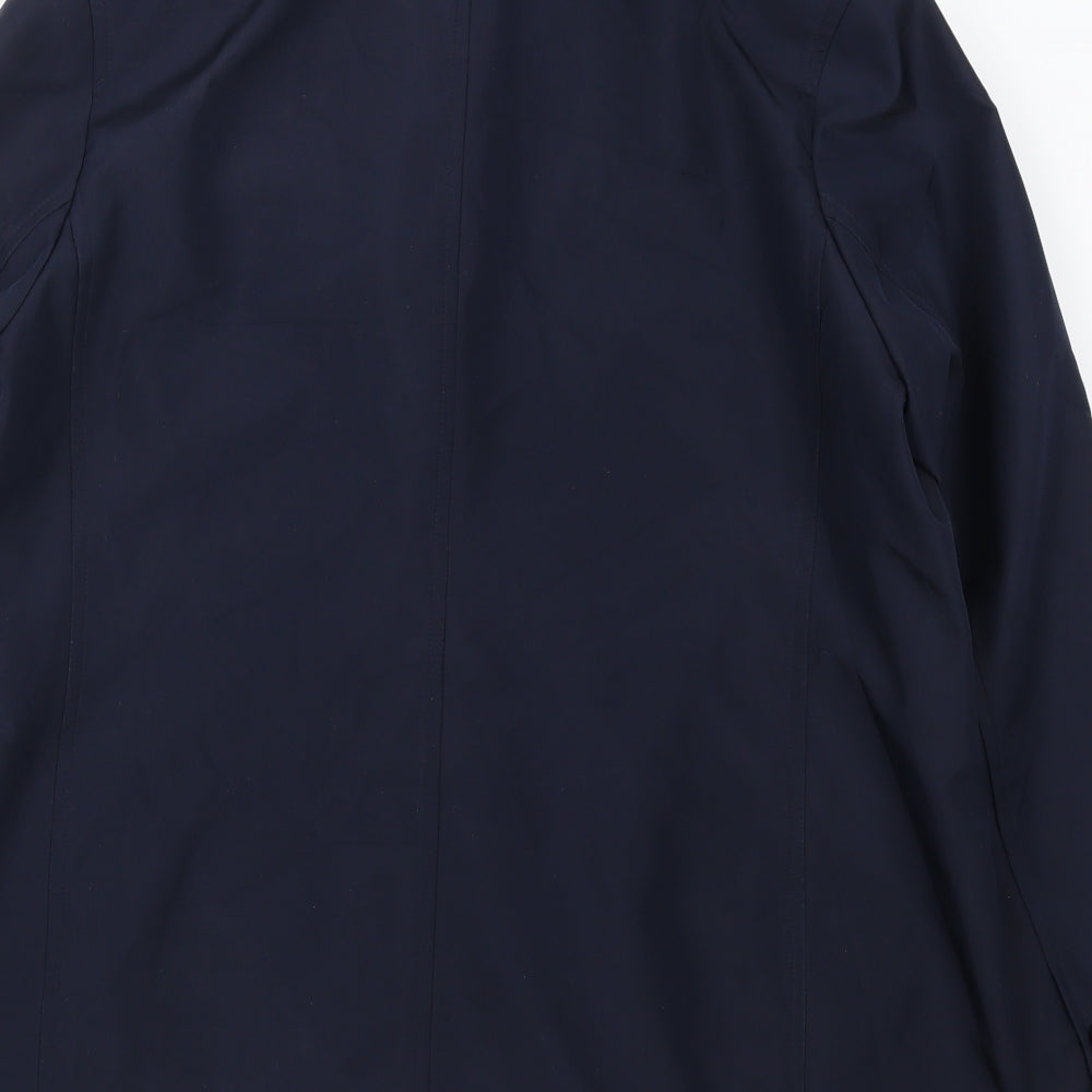 Maine Womens Blue   Pea Coat Coat Size 14