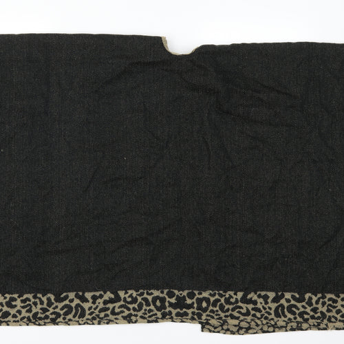 Preworn Womens Brown Animal Print  Shrug Jumper One Size