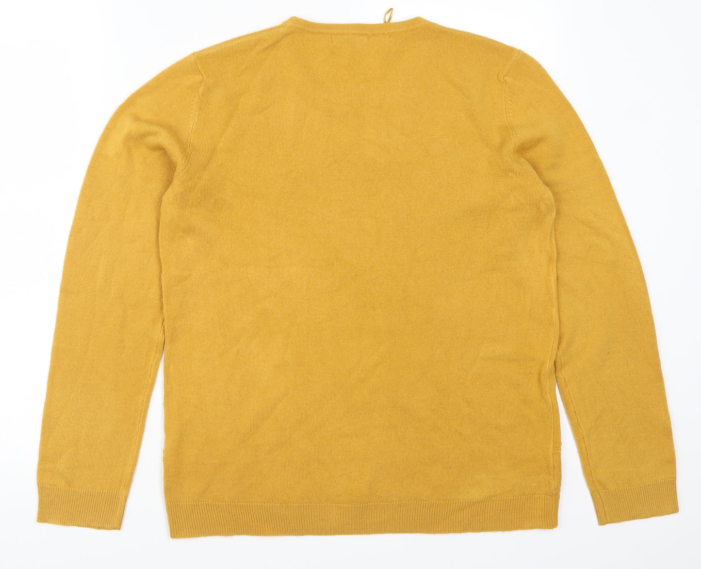 Vida Vi Womens Yellow   Pullover Jumper Size L