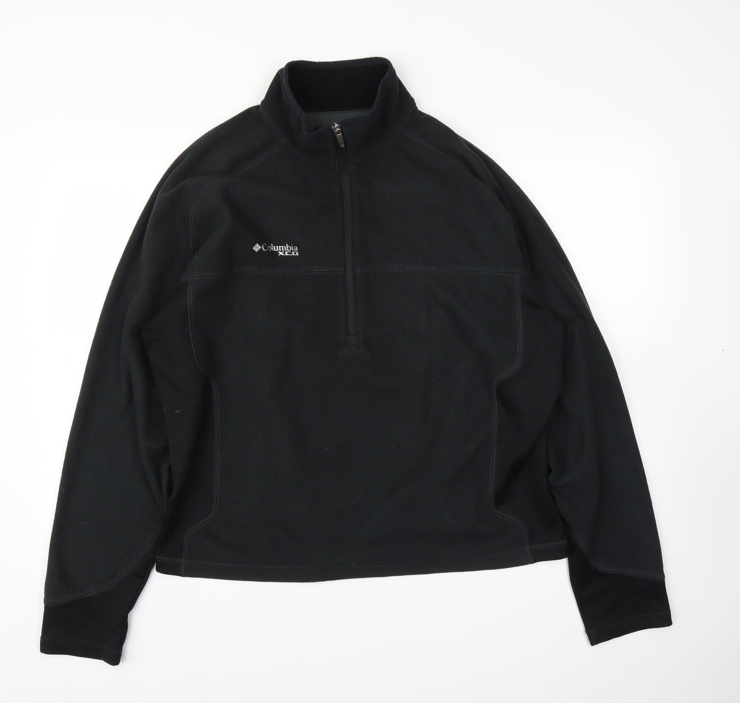 Columbia Mens Black  Fleece Pullover Jumper Size XL