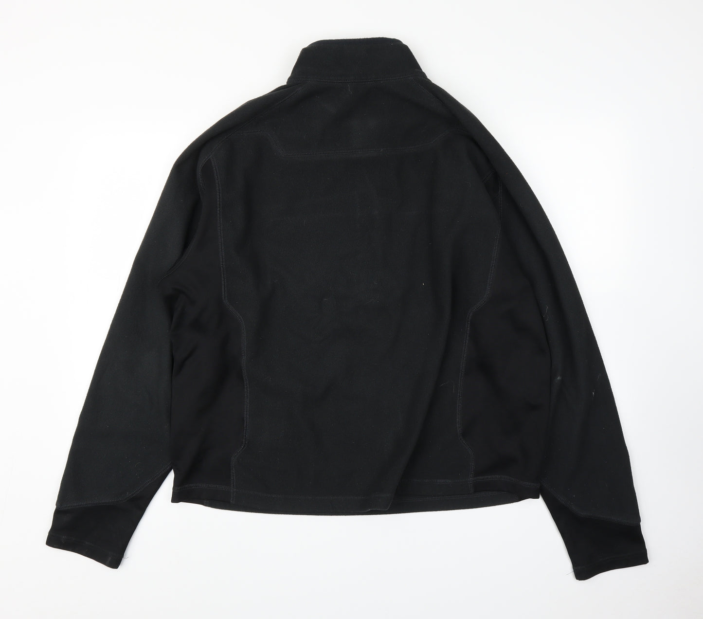 Columbia Mens Black  Fleece Pullover Jumper Size XL