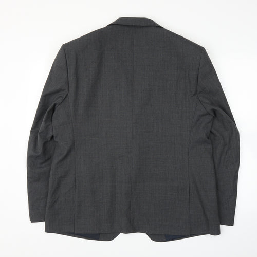 M&S Mens Grey   Jacket Suit Jacket Size 44