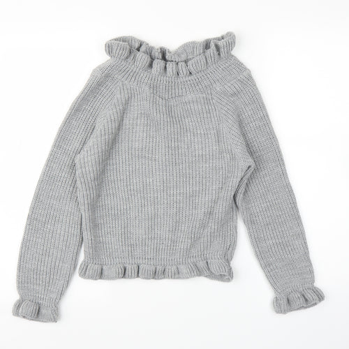 Misspap Womens Grey   Pullover Jumper Size S