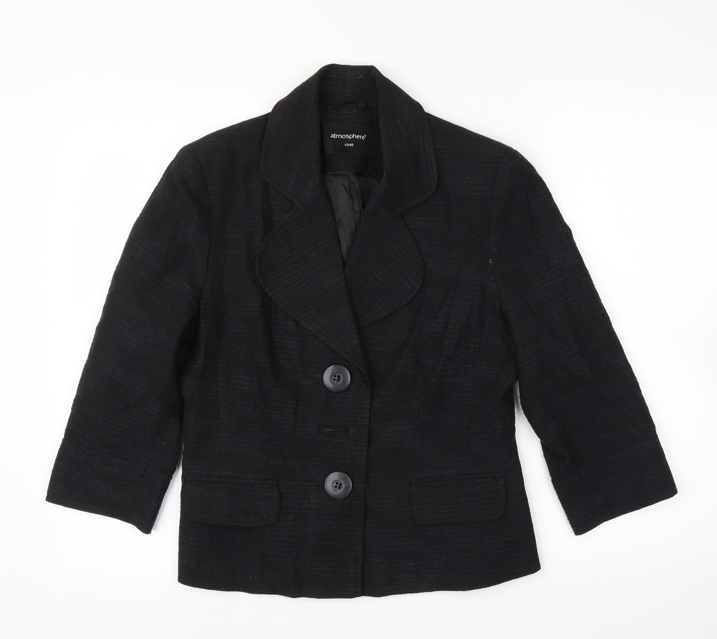 Primark Womens Black   Cardigan Jumper Size 12  - Jacket