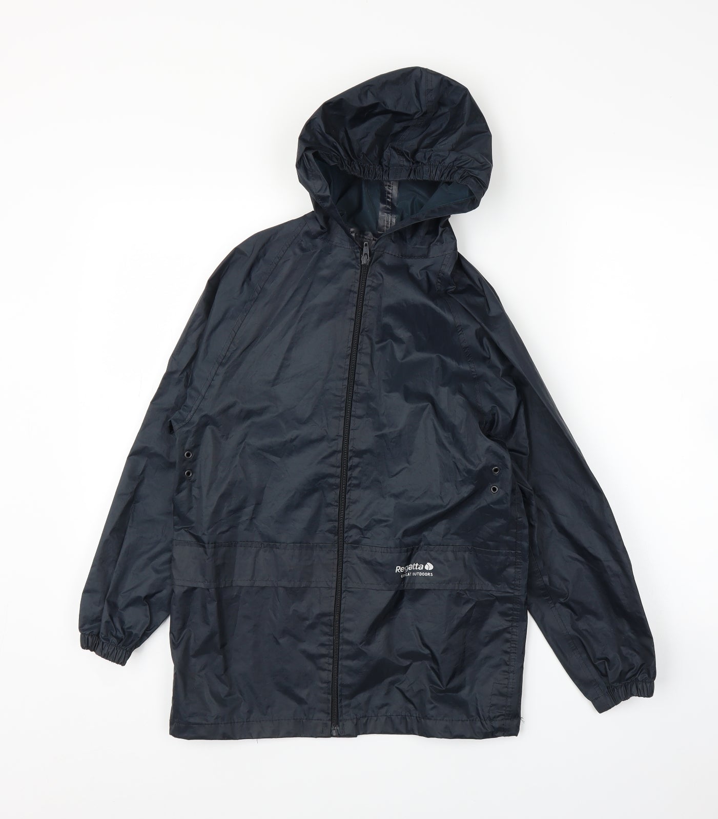 Regatta Boys Blue   Windbreaker Coat Size 9-10 Years