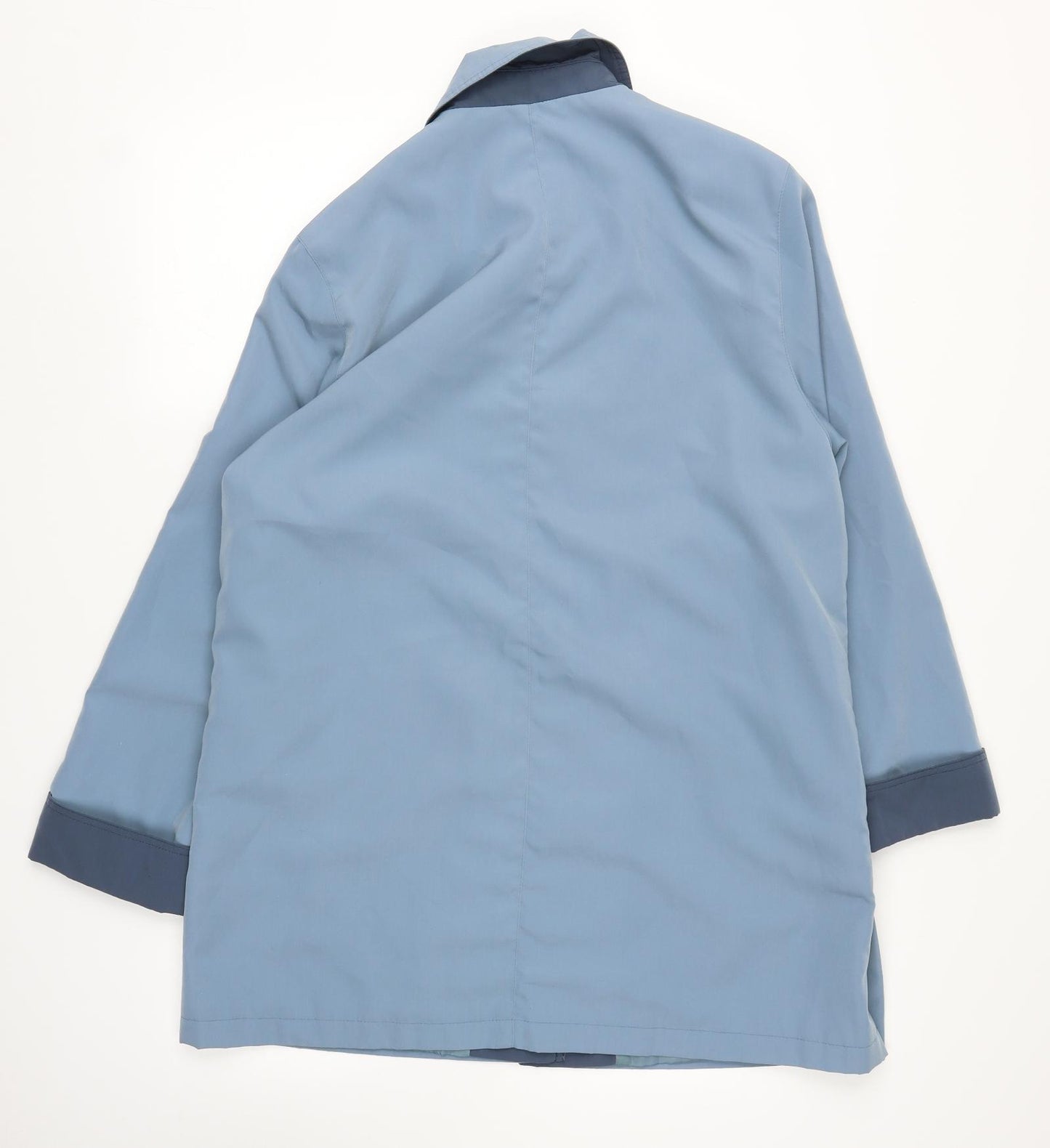 EWM Womens Blue   Overcoat Coat Size 14