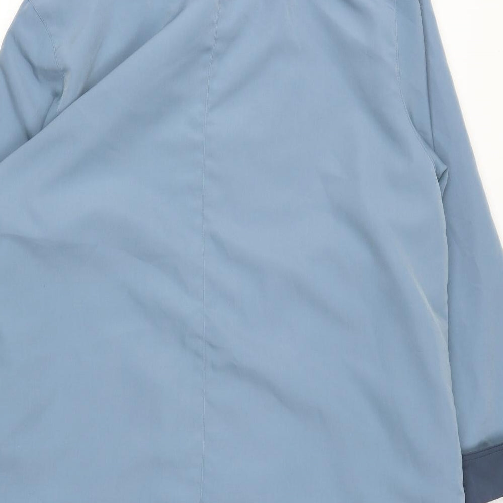 EWM Womens Blue   Overcoat Coat Size 14